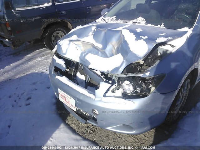 JTKDE167180254785 - 2008 TOYOTA SCION TC 蓝色 照片 6