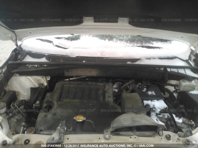 5TDJKRFH7FS085960 - 2015 TOYOTA HIGHLANDER XLE 白色 照片 10