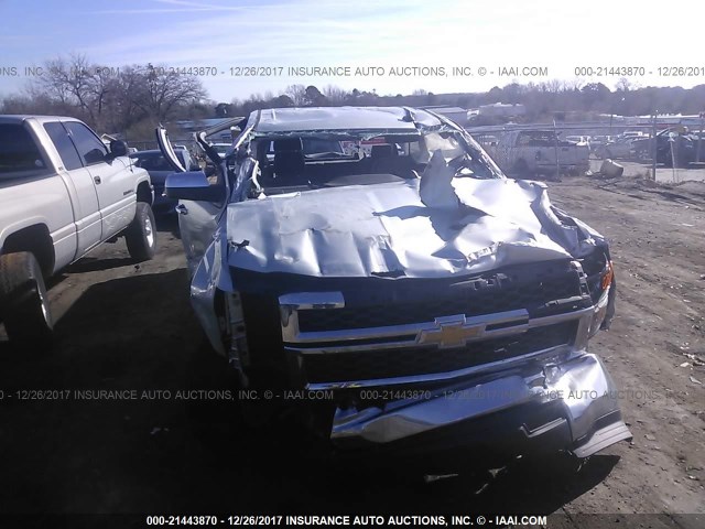 1GCRCPEC0FZ408979 - 2015 CHEVROLET SILVERADO C1500 SILVER photo 6