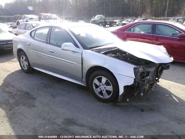 2G2WP552481157855 - 2008 PONTIAC GRAND PRIX SILVER photo 1