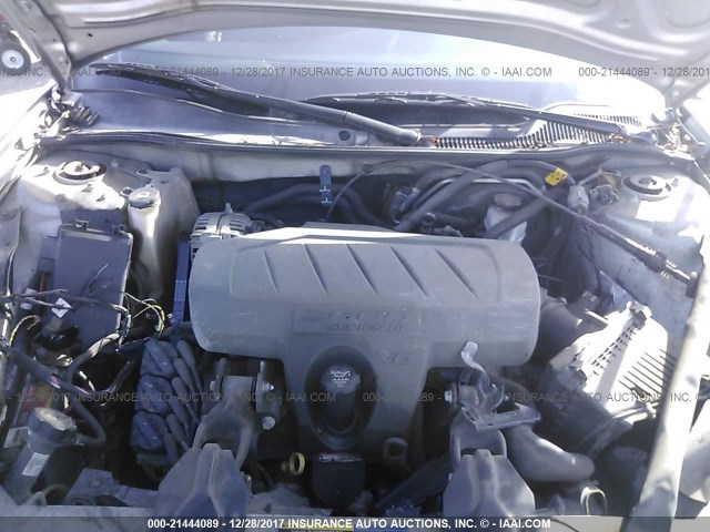 2G2WP552481157855 - 2008 PONTIAC GRAND PRIX SILVER photo 10