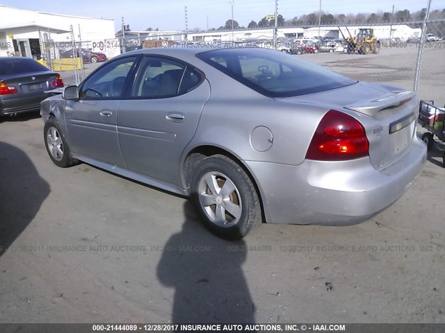2G2WP552481157855 - 2008 PONTIAC GRAND PRIX SILVER photo 3