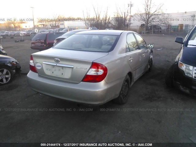 4T1BE32K44U835376 - 2004 TOYOTA CAMRY LE/XLE/SE Алтын фото 4