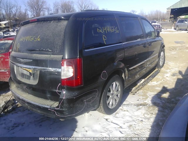 2C4RC1BG7DR669957 - 2013 CHRYSLER TOWN & COUNTRY TOURING BLACK photo 4