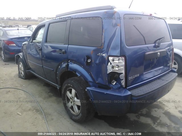 1D8GU28K49W513574 - 2009 DODGE NITRO SE BLUE photo 6