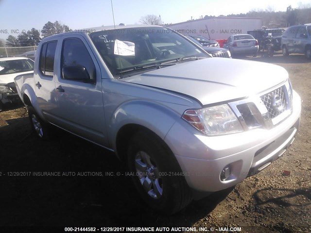 1N6AD0ER7CC477007 - 2012 NISSAN FRONTIER S/SV/SL/PRO-4X SILVER photo 1