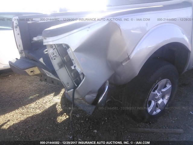 1N6AD0ER7CC477007 - 2012 NISSAN FRONTIER S/SV/SL/PRO-4X SILVER photo 6