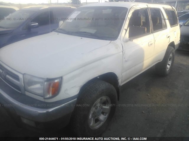 JT3GN86R5Y0167166 - 2000 TOYOTA 4RUNNER SR5 WHITE photo 6