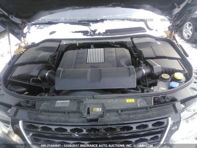 SALAB2V68GA825627 - 2016 LAND ROVER LR4 შავი ფოტო 10