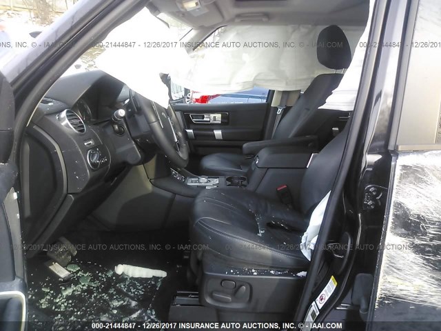 SALAB2V68GA825627 - 2016 LAND ROVER LR4 შავი ფოტო 5