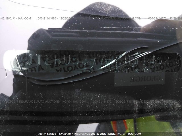 JTEBU5JR7H5471452 - 2017 TOYOTA 4RUNNER SR5 PREM/LTDL/TRAIL/TRD შავი ფოტო 9