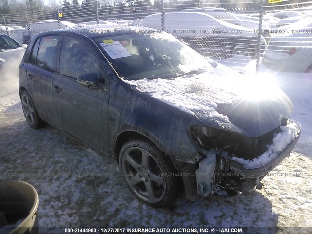 WVWDB7AJ5EW010703 - 2014 VOLKSWAGEN GOLF 蓝色 照片 1