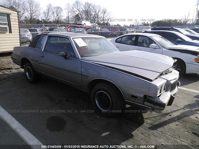 2G2AJ37H6D2253136 - 1983 PONTIAC GRAND PRIX GRAY photo 1