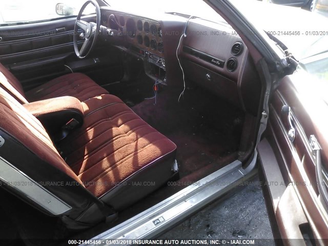 2G2AJ37H6D2253136 - 1983 PONTIAC GRAND PRIX GRAY photo 5