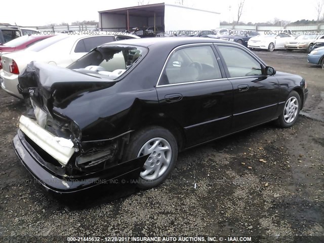 1YVGF22C215215149 - 2001 MAZDA 626 ES/LX BLACK photo 4