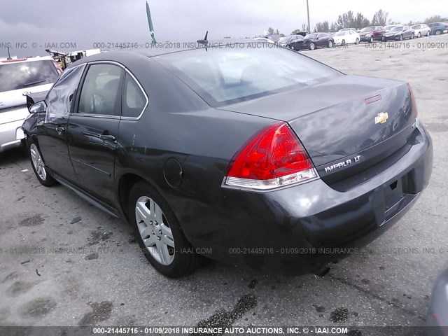 2G1WB5E35G1124583 - 2016 CHEVROLET IMPALA LIMITED LT GRAY photo 3