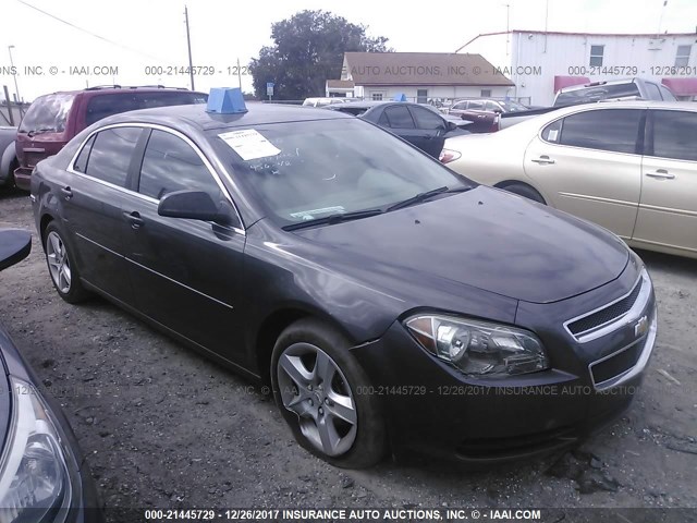 1G1ZB5E1XBF160153 - 2011 CHEVROLET MALIBU LS 灰色 照片 1