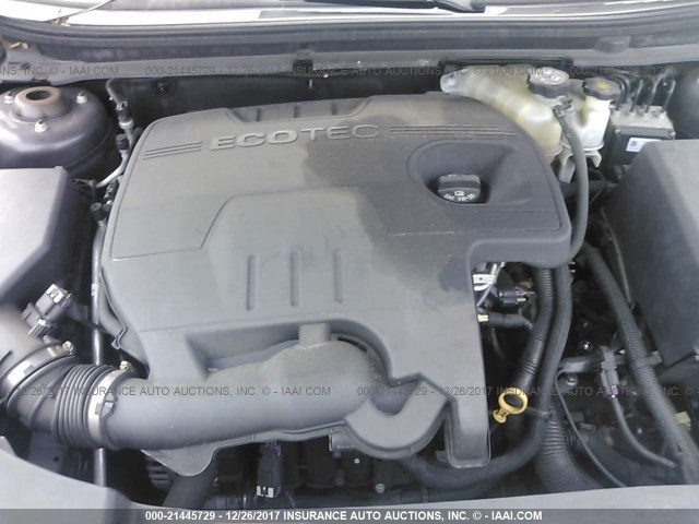 1G1ZB5E1XBF160153 - 2011 CHEVROLET MALIBU LS 灰色 照片 10