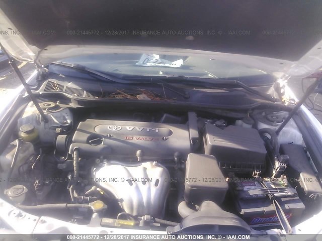 4T1BE46K89U802422 - 2009 TOYOTA CAMRY SE/LE/XLE თეთრი ფოტო 10