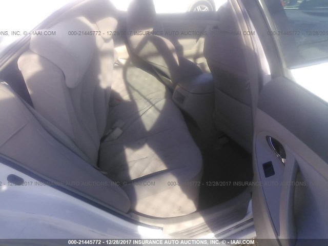 4T1BE46K89U802422 - 2009 TOYOTA CAMRY SE/LE/XLE თეთრი ფოტო 8