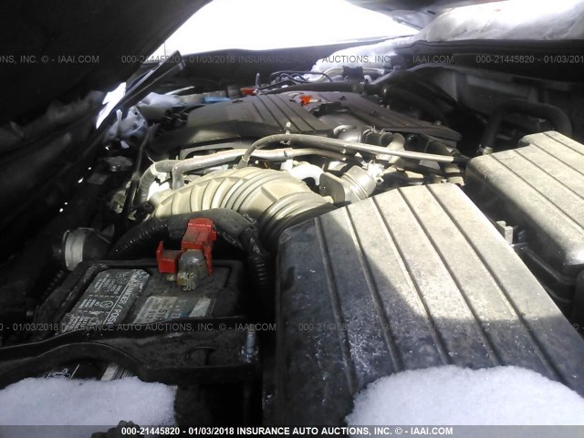 1HGCM56185A184458 - 2005 HONDA ACCORD DX SILVER photo 10