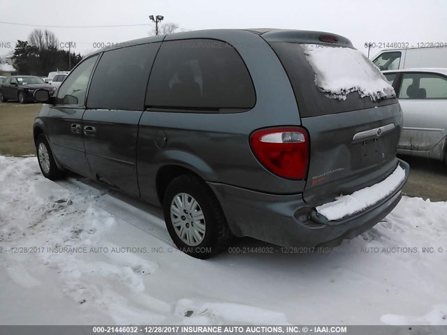 2A4GP44R17R121950 - 2007 CHRYSLER TOWN & COUNTRY LX GREEN photo 3