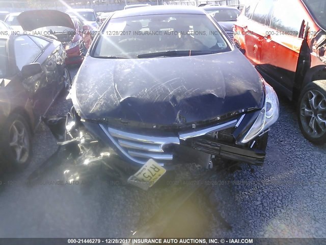 5NPEC4AC4EH838684 - 2014 HYUNDAI SONATA SE/LIMITED BLACK photo 6