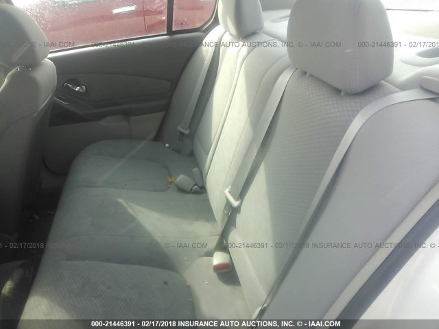 1G1ZS58F77F188362 - 2007 CHEVROLET MALIBU LS WHITE photo 8