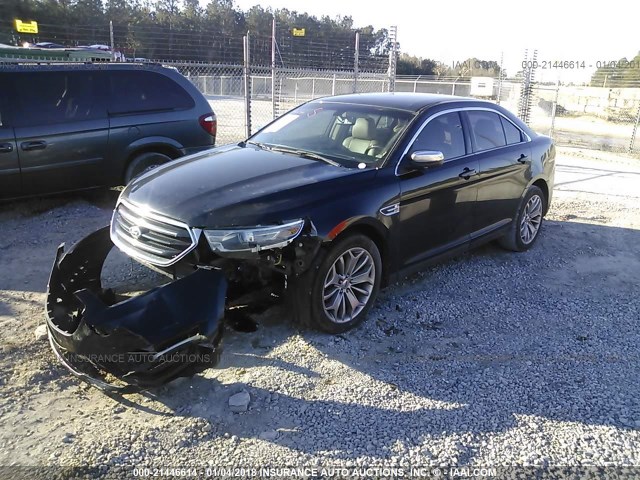 1FAHP2F88DG181276 - 2013 FORD TAURUS LIMITED BLACK photo 2