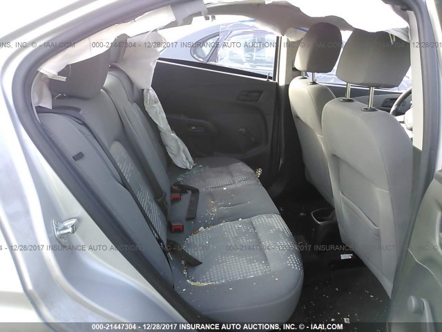 1G1JB5SH8H4141720 - 2017 CHEVROLET SONIC LS 银色 照片 8