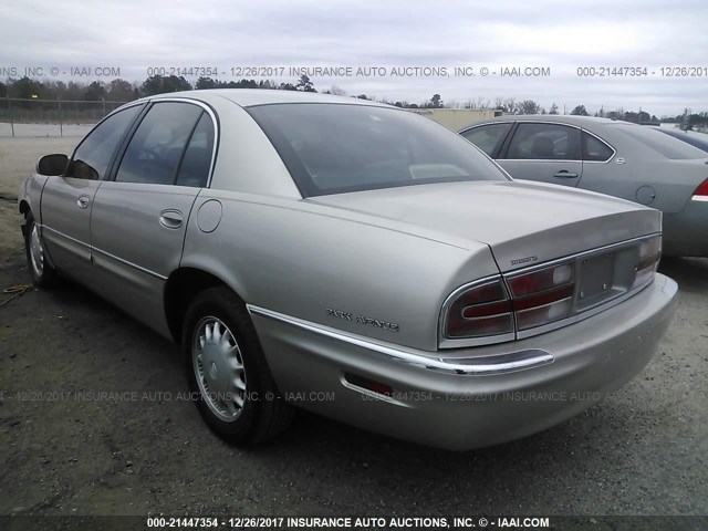 1G4CW52KXV4658024 - 1997 BUICK PARK AVENUE  TAN photo 3