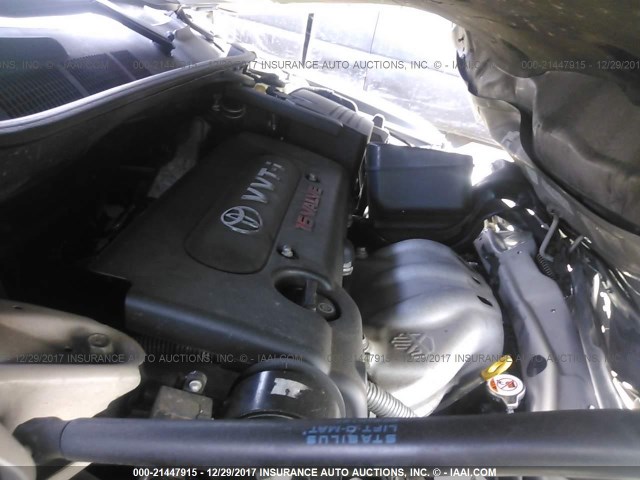 4T1BE46K07U705115 - 2007 TOYOTA CAMRY NEW GENERAT CE/LE/XLE/SE GOLD photo 10