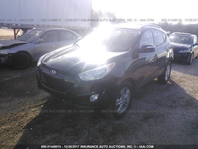 KM8JU3AC7DU739783 - 2013 HYUNDAI TUCSON GLS/LIMITED BLACK photo 2