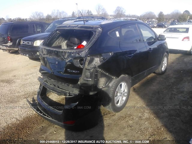 KM8JU3AC7DU739783 - 2013 HYUNDAI TUCSON GLS/LIMITED 黑色 照片 4