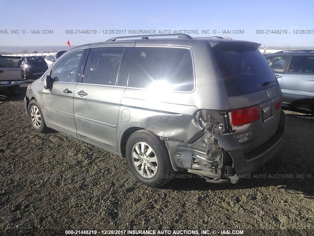 5FNRL38758B109570 - 2008 HONDA ODYSSEY EXL ნაცრისფერი ფოტო 6