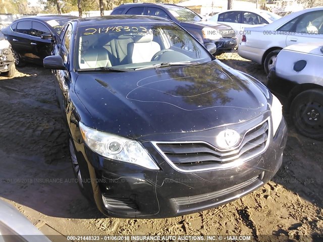 4T1BF3EK0BU748886 - 2011 TOYOTA CAMRY SE/LE/XLE BLACK photo 1