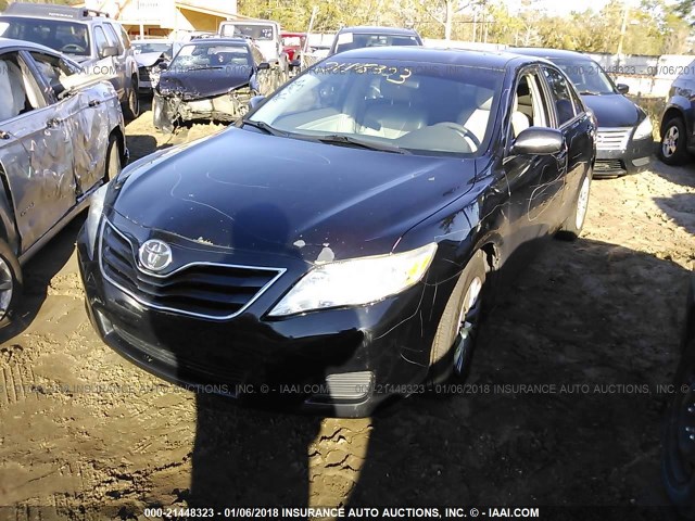 4T1BF3EK0BU748886 - 2011 TOYOTA CAMRY SE/LE/XLE BLACK photo 2