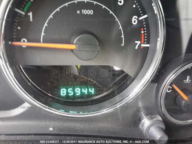 1C4AJWAG6CL181818 - 2012 JEEP WRANGLER SPORT BLACK photo 7