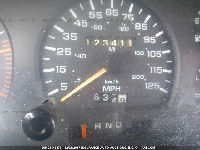 1B7GL23Y8NS545359 - 1992 DODGE DAKOTA GRAY photo 7