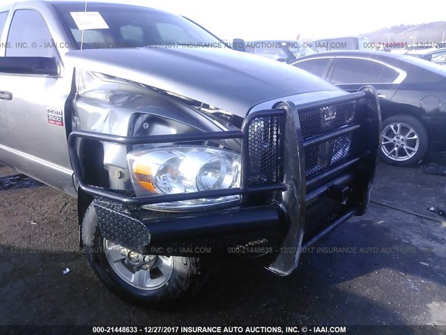 1D3KS28D17J546145 - 2007 DODGE RAM 2500 ST/SLT GRAY photo 6