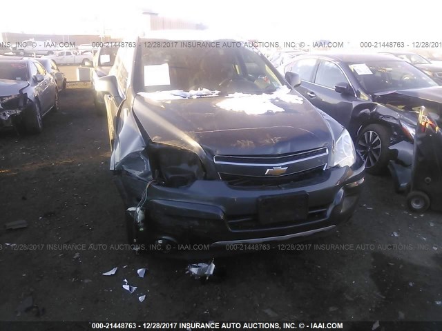 3GNAL3EK5DS614927 - 2013 CHEVROLET CAPTIVA LT GRAY photo 6