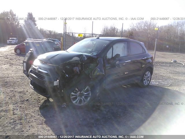 ZFBCFYBT5GP351315 - 2016 FIAT 500X EASY GREEN photo 2