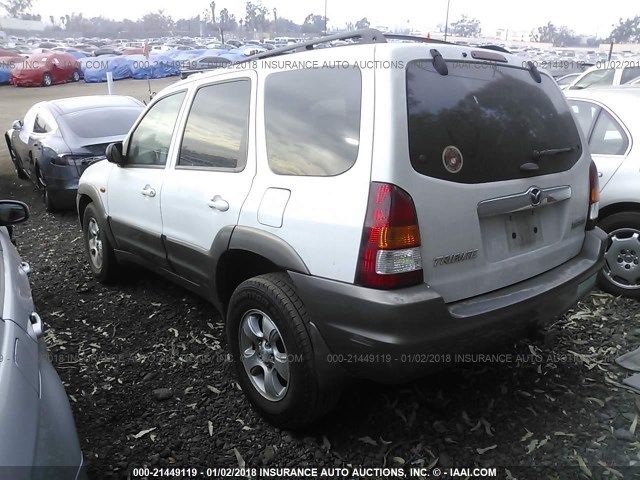 4F2CZ06163KM50182 - 2003 MAZDA TRIBUTE ES WHITE photo 3