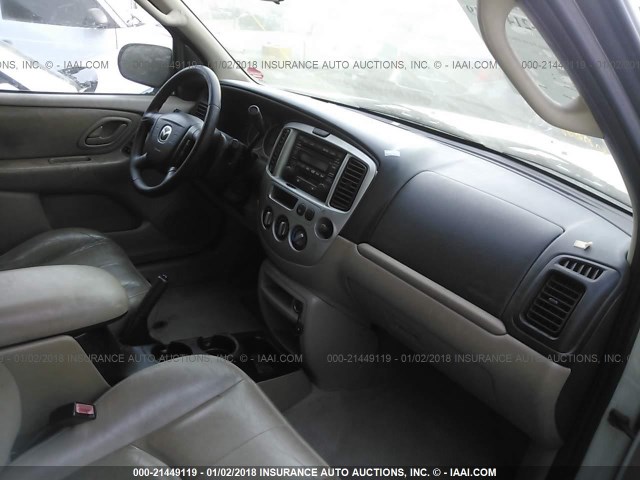 4F2CZ06163KM50182 - 2003 MAZDA TRIBUTE ES WHITE photo 5