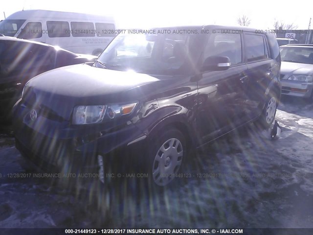 JTLZE4FE6EJ066173 - 2014 TOYOTA SCION XB MAROON photo 2