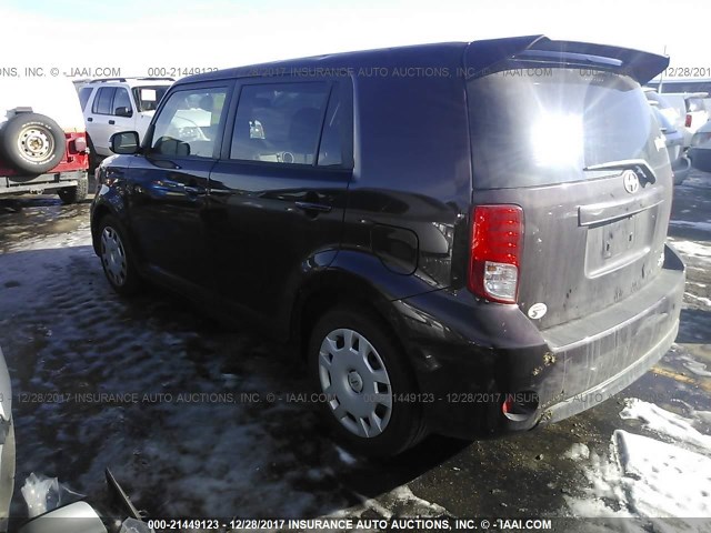 JTLZE4FE6EJ066173 - 2014 TOYOTA SCION XB MAROON photo 3