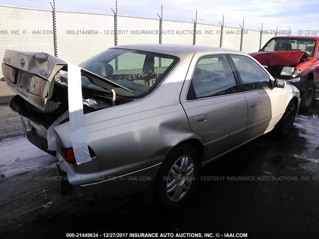 4T1BF22K01U965514 - 2001 TOYOTA CAMRY LE/XLE Gold Foto 4