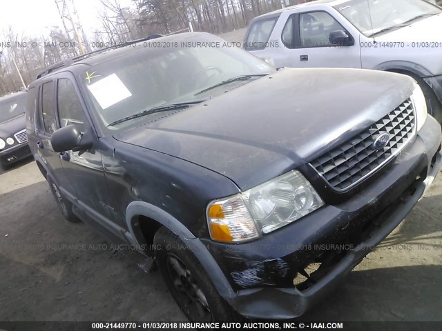 1FMZU73E52ZA99338 - 2002 FORD EXPLORER XLT BLUE photo 1