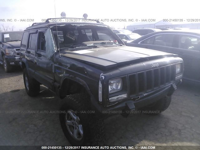 1J4FJ68S1WL272056 - 1998 JEEP CHEROKEE SPORT/CLASSIC შავი ფოტო 1