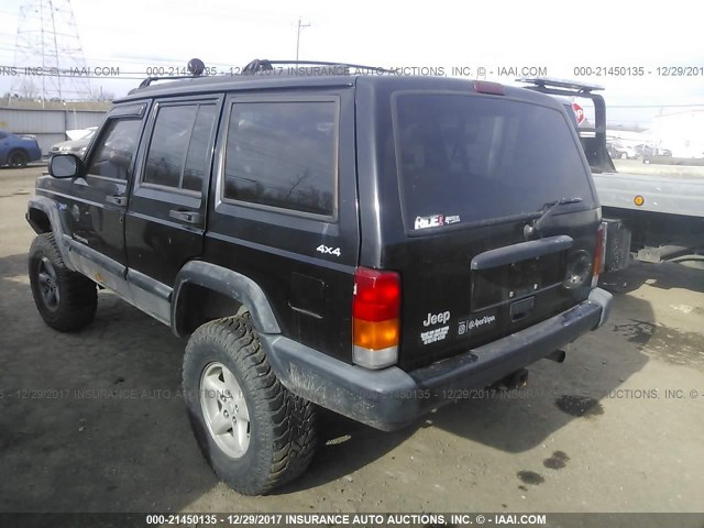 1J4FJ68S1WL272056 - 1998 JEEP CHEROKEE SPORT/CLASSIC შავი ფოტო 3